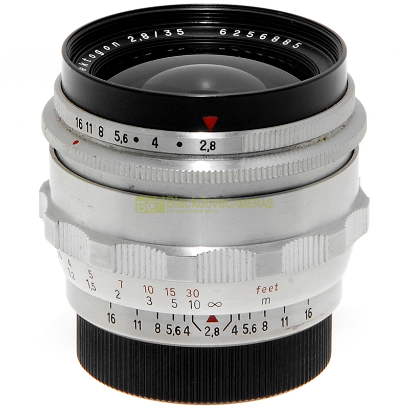 Obiettivo Schneider Kreutznach Curtagon 28mm f4 per fotocamere innesto vite M42