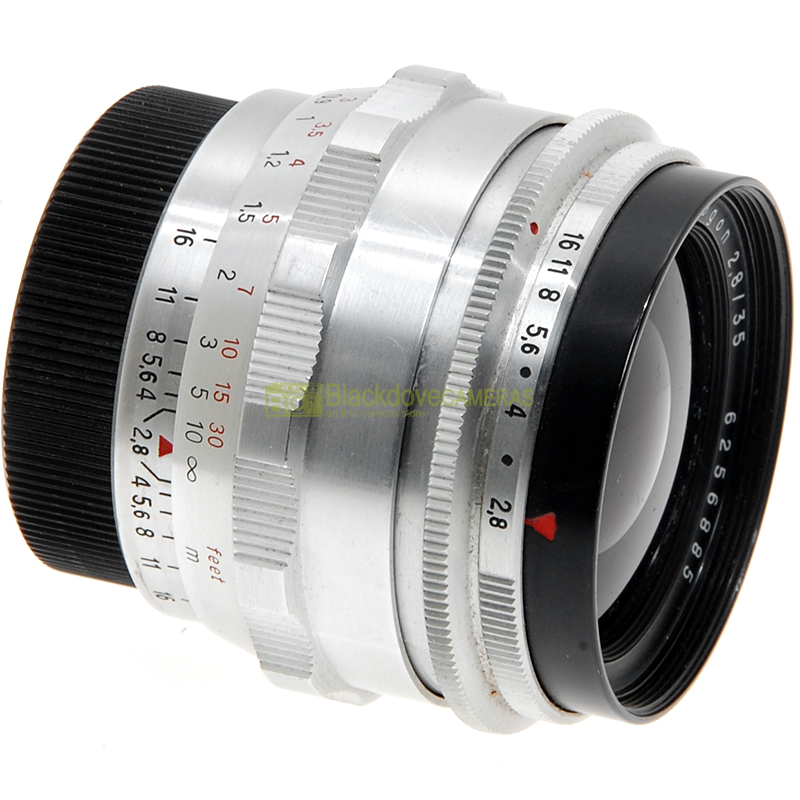 Obiettivo Schneider Kreutznach Curtagon 28mm f4 per fotocamere innesto vite M42