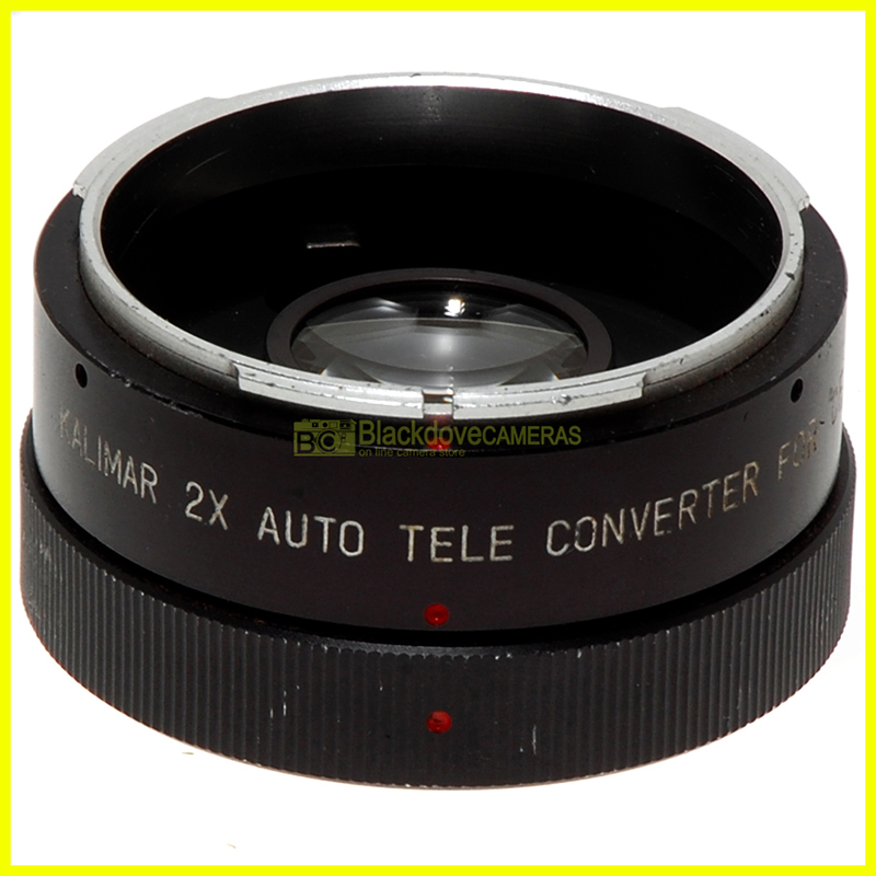 Moltiplicatore di focale 2x Kalimar Tele converter per fotocamere reflex manuali