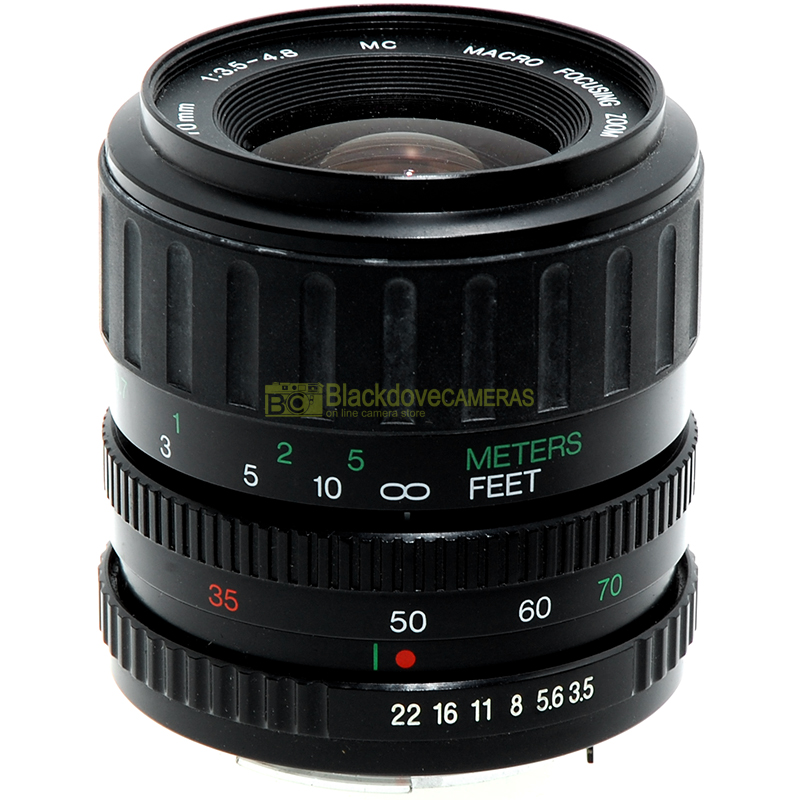 Vivitar MC 35/70mm f3,5-4,8 Macro focus obiettivo per fotocamere reflex Pentax K