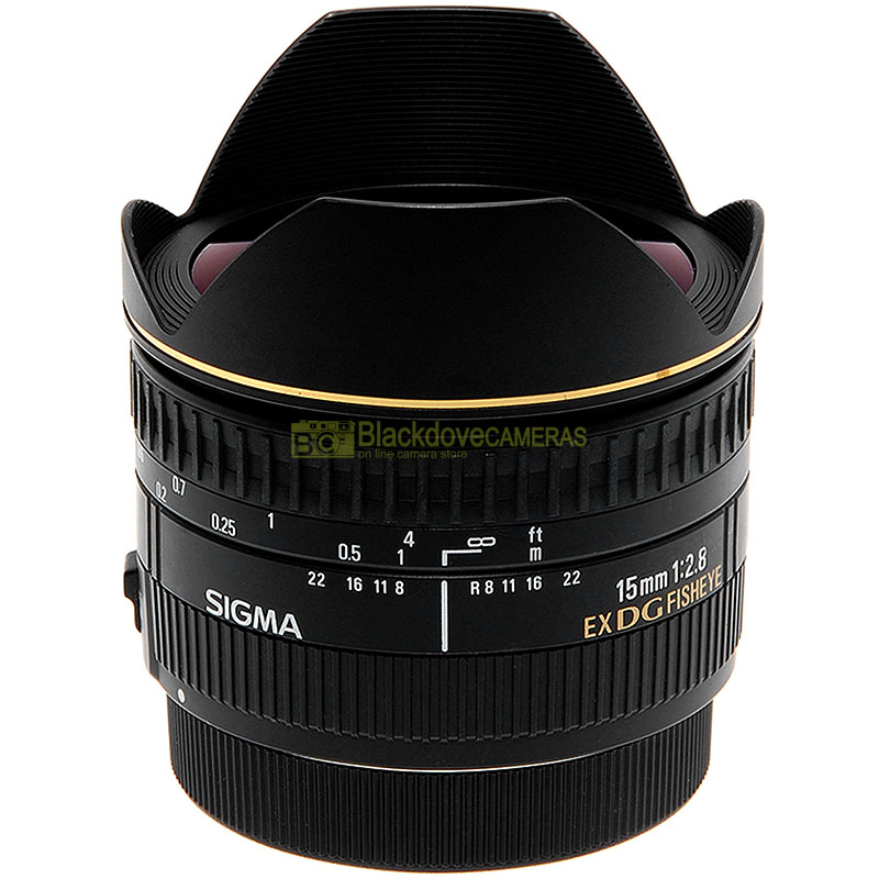 Sigma AF 15mm. f2,8 Fisheye EX DG