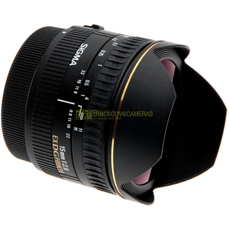 Sigma AF 15mm. f2,8 Fisheye EX DG