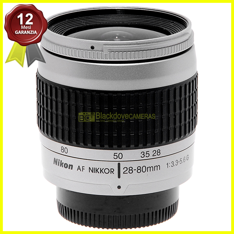 Nikon AF Nikkor 28-80mm f3,3-5,6 G Silver
