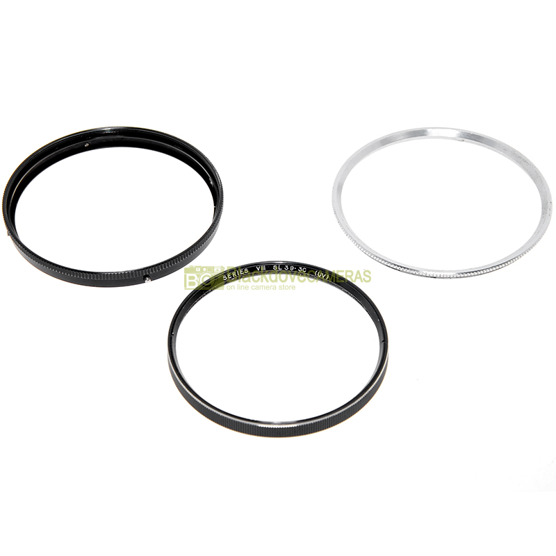 Filtro Series VII UV SL-39 3C Zenza Bronica con anelli adattatori accoppiamento