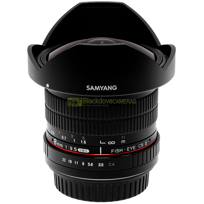 Samyang 8mm. f3,5 UMC Fish Eye CS II