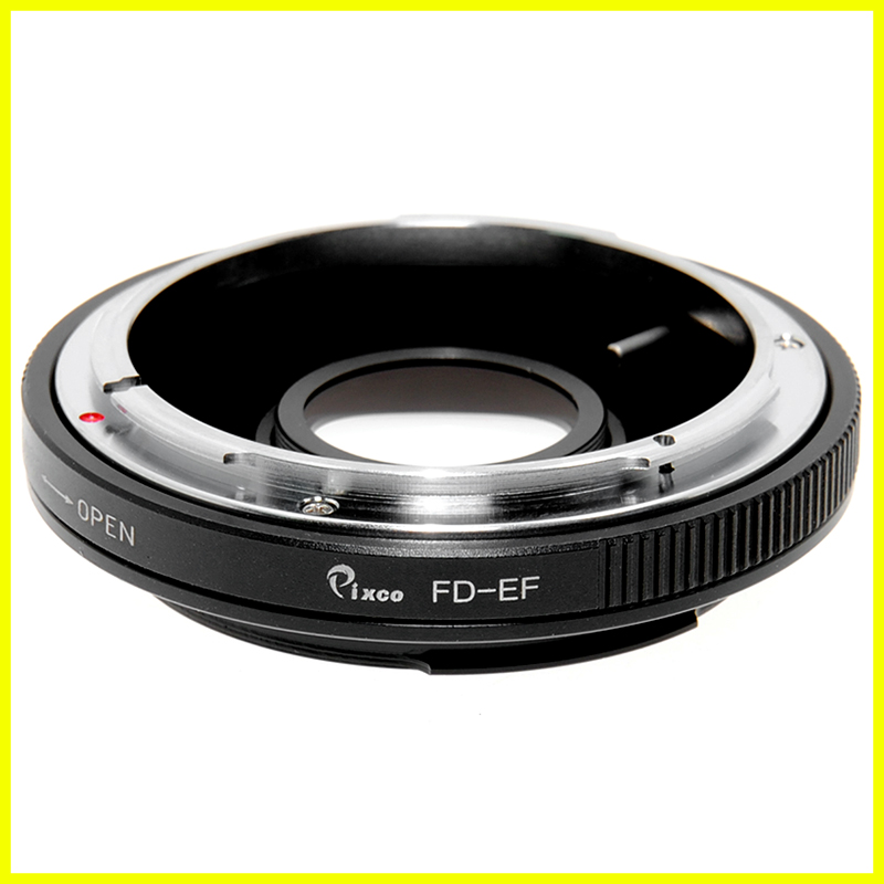 Adapter per obiettivi Canon FD su fotocamere Canon EOS. Anello Adattatore EF-FD