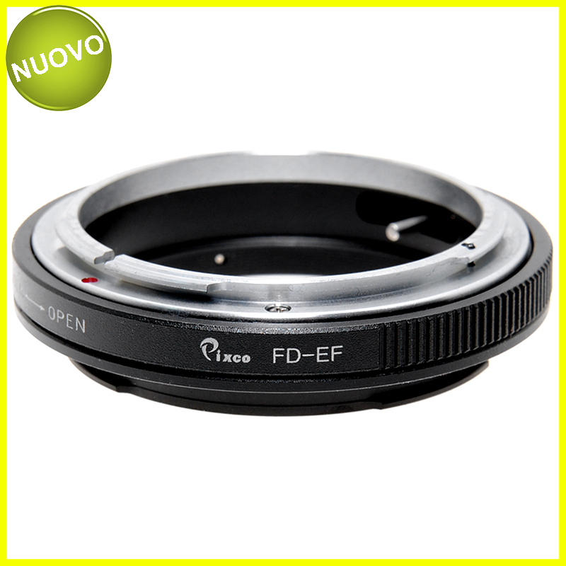 Adapter per obiettivi Canon FD su fotocamere Canon EOS. Anello Adattatore EF-FD