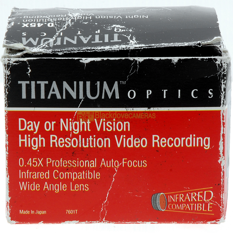 Titanium Optics Additional Wide angle 0.45x for 37mm filter diameter lenses