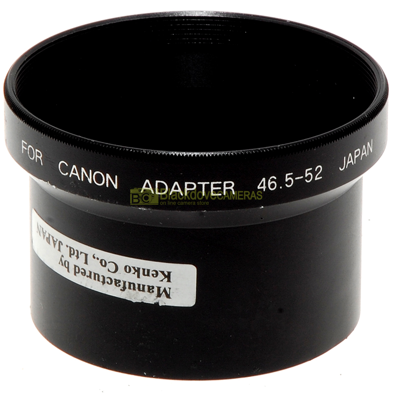 Kenko adapter 46.5-52 mm per fotocamere Canon per fotocamere Powershot G1 e G2