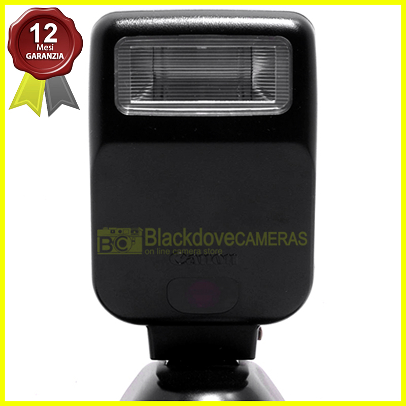 Flash Canon Speedlite 200E TTL per fotocamere a pellicola. Manuale su digitali