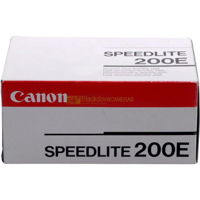 Flash Canon Speedlite 200E TTL für Filmkameras. Digitales Handbuch