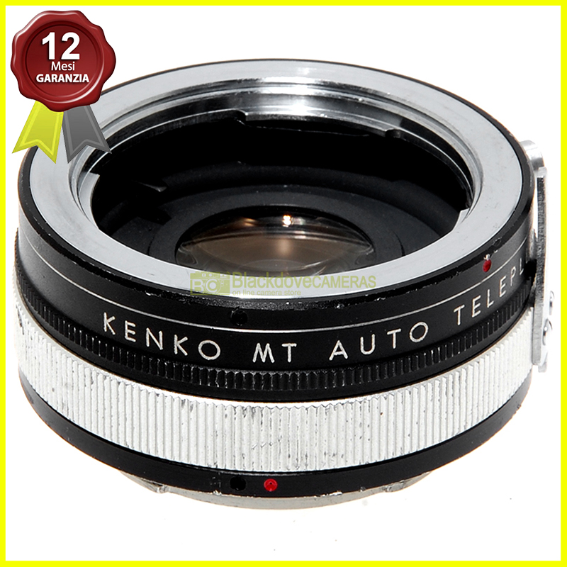 Moltiplicatore focale Kenko MT Auto Teleplus 2x per Minolta MD e MC. Duplicatore