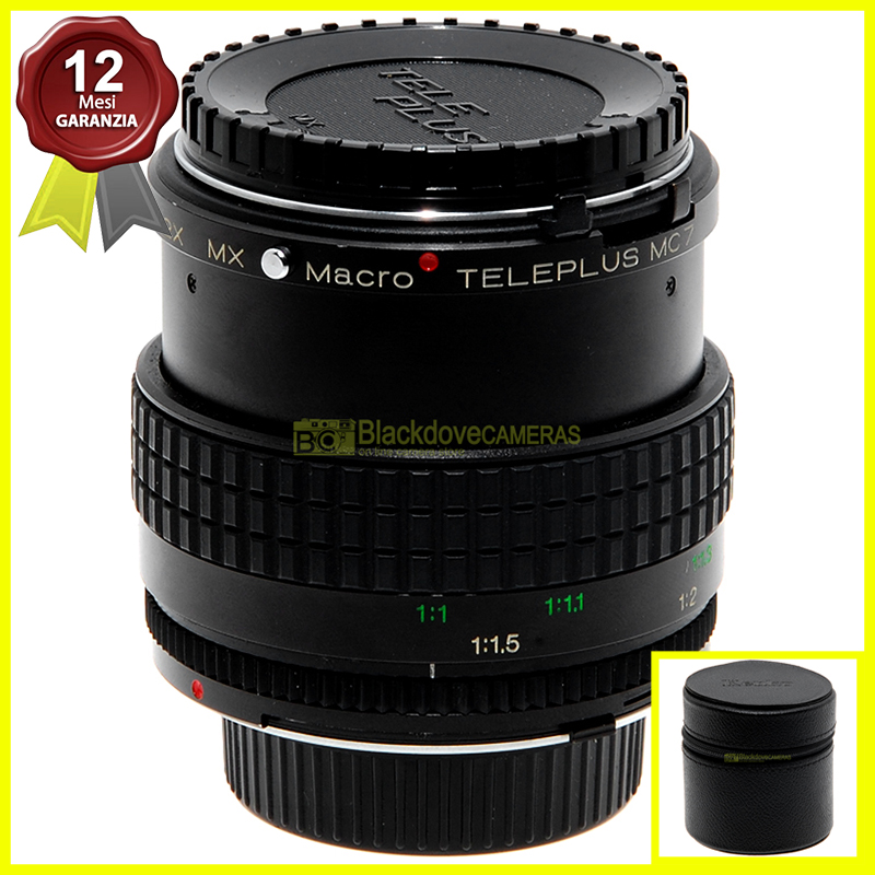 Moltiplicatore di focale 2x Kenko MC7 MX MACRO per Minolta MD. Telescopico.