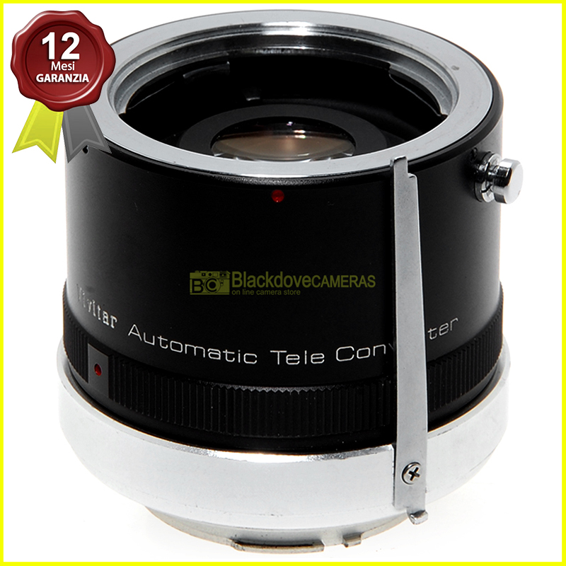 Moltiplicatore focale Vivitar Automatic Tele converter 3x per Minolta MD e MC.