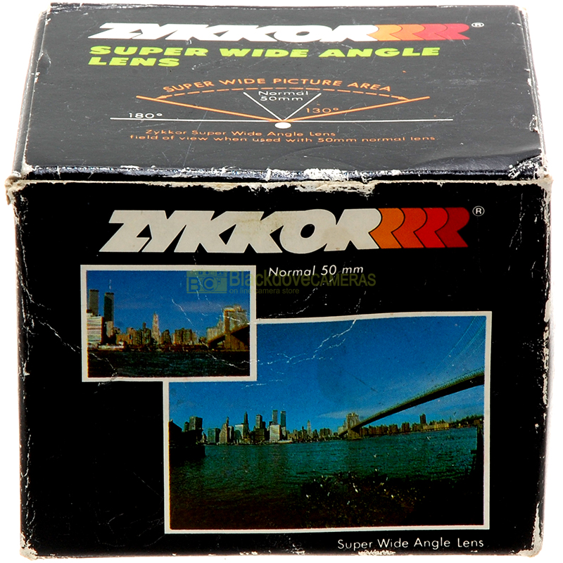 Zykkor Aggiuntivo Wide angle Fisheye 0,42x per obiettivi vite Series VII e 52mm
