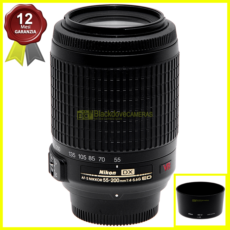 Nikon AF-S 55-200mm f/4-5.6 G ED DX VR