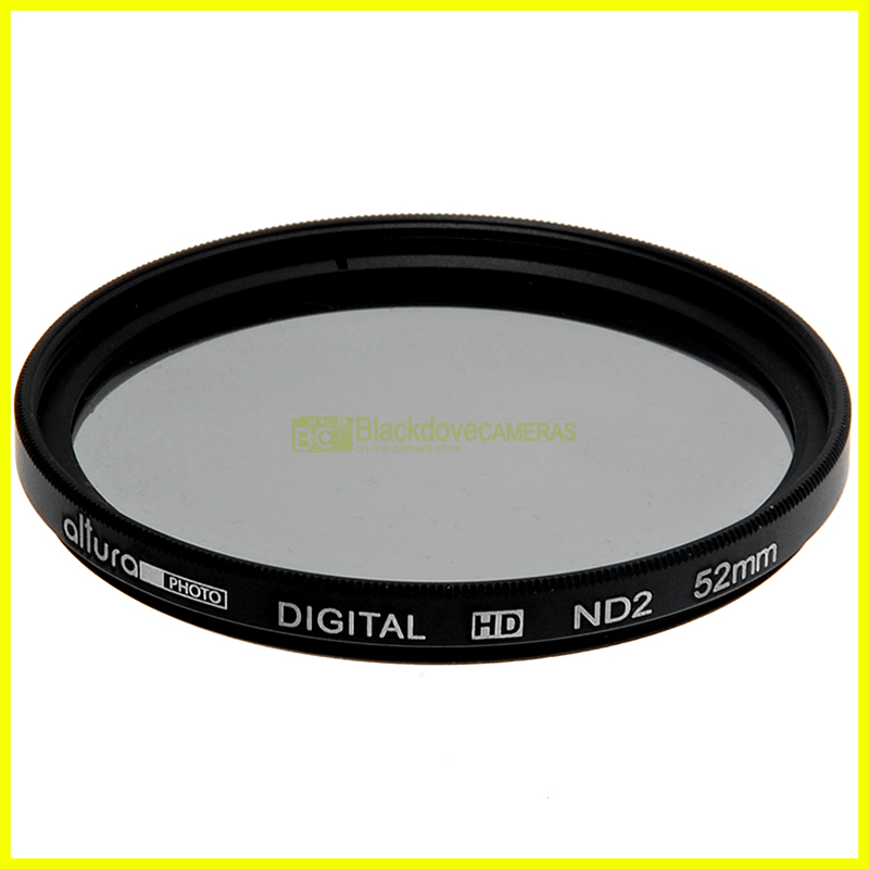 52mm. Filtro Neutral Density ND2 Altura Photo Digital HD a vite M52. ND filter