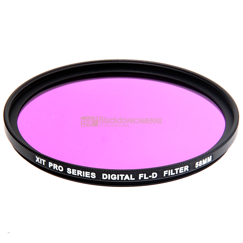 58mm. filtro di cinversione FL-D Xit Pro Digital diametro 58 mm. FLD lens filter