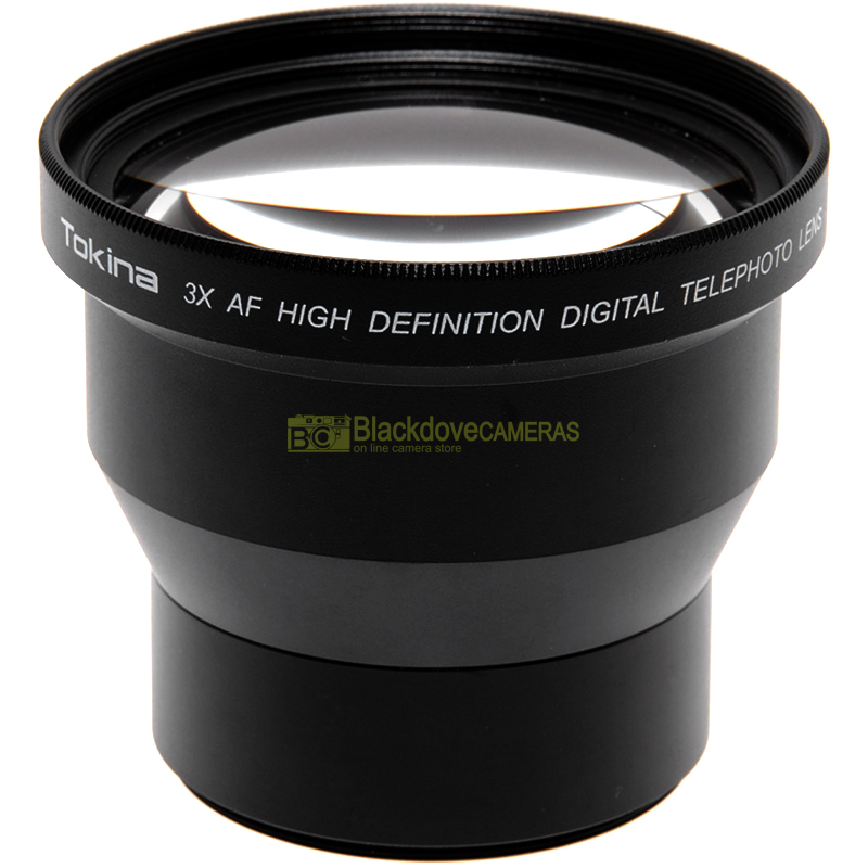 Tokina 3x AF High Definition Digital Telephoto lens, aggiuntivo per obiettivi con diametro filtri 52mm