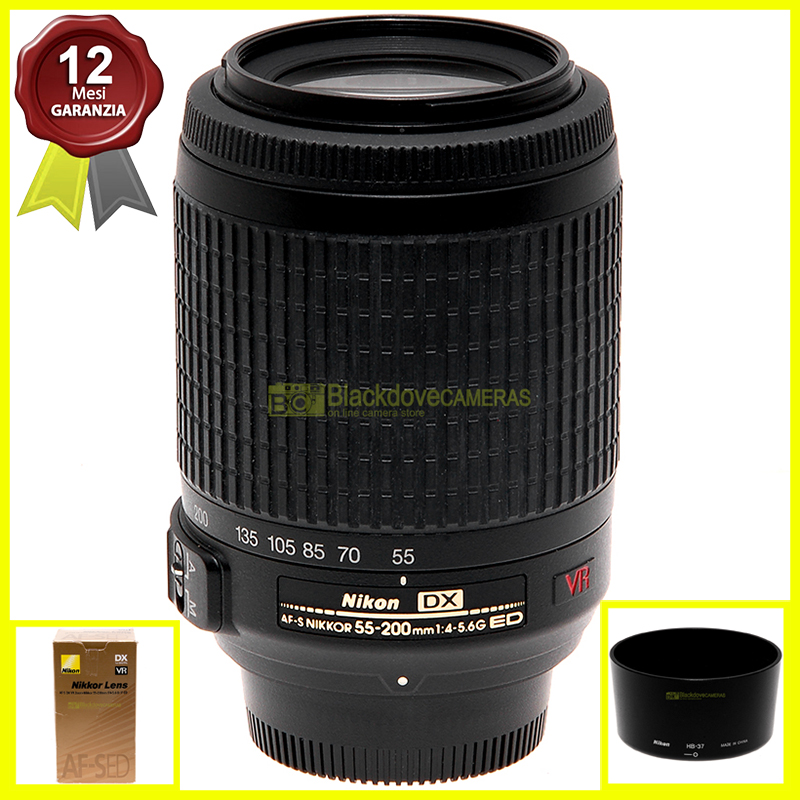 Nikon AF-S 55-200mm f/4-5.6 G ED DX VR