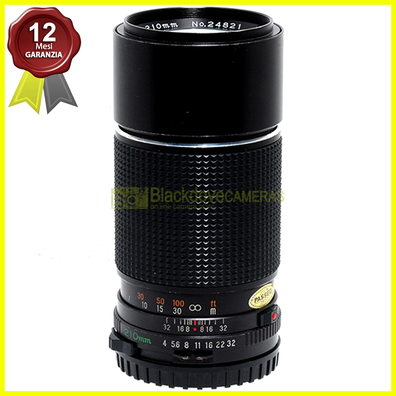 Mamiya Sekor C 210mm f4 per fotocamere analogiche medio formato Mamiya 645 210/4