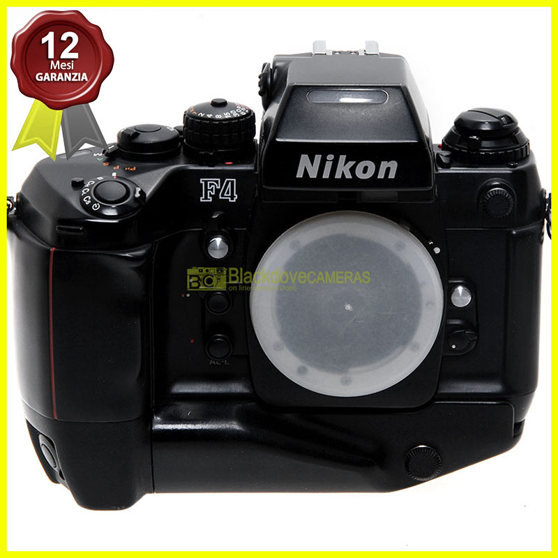 Nikon F4s fotocamera reflex autofocus a pellicola usata. F4 S body. Analogica