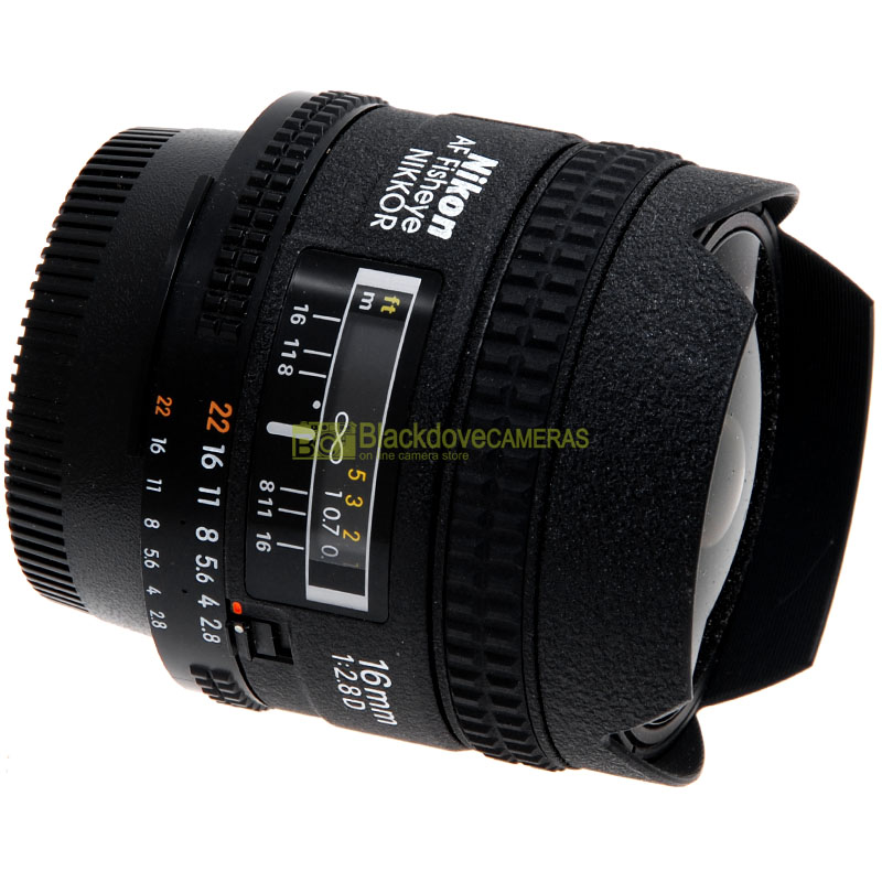 Nikon AF-D Fisheye Nikkor 16mm. f2,8