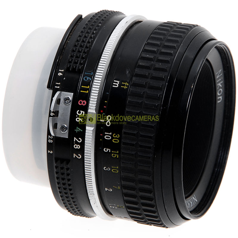 Obiettivo Nikon AI-S 50mm. f1,8 E Nero per fotocamere a pellicola e digitali