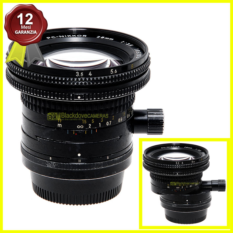 Nikon PC Nikkor 28mm f3,5 Perspective Control