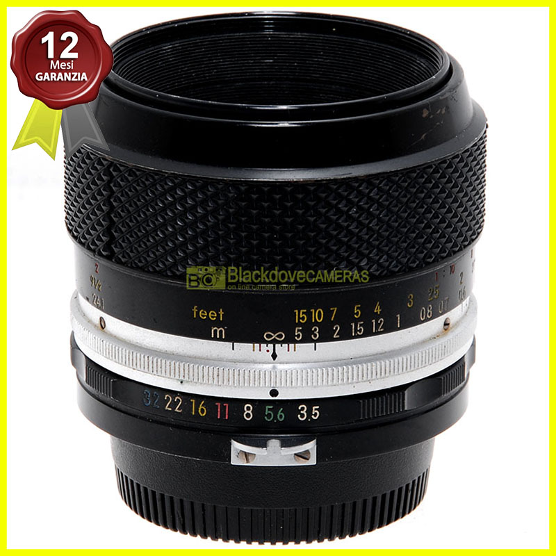 Nikon Micro Nikkor 55mm f2,8 obiettivo per fotocamere innesto F a forcella
