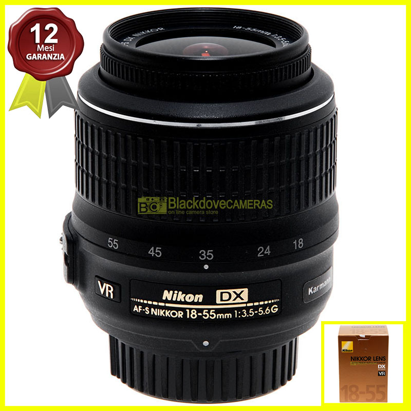 Nikon AF-S Nikkor 18/55mm f3,5-5,6 G DX VR