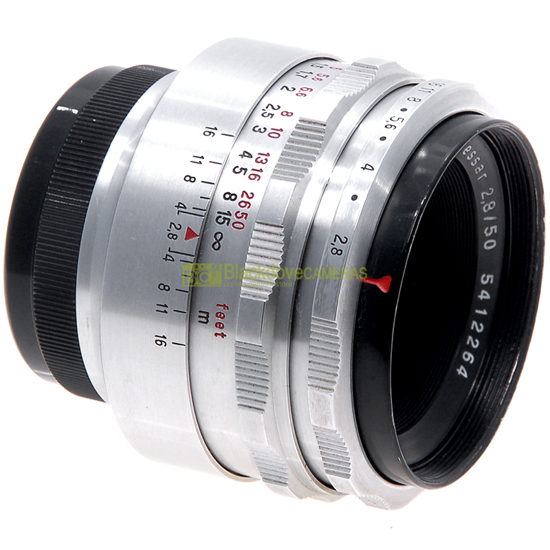 Carl Zeiss Jena Tessar 50mm. f2,8 Silver