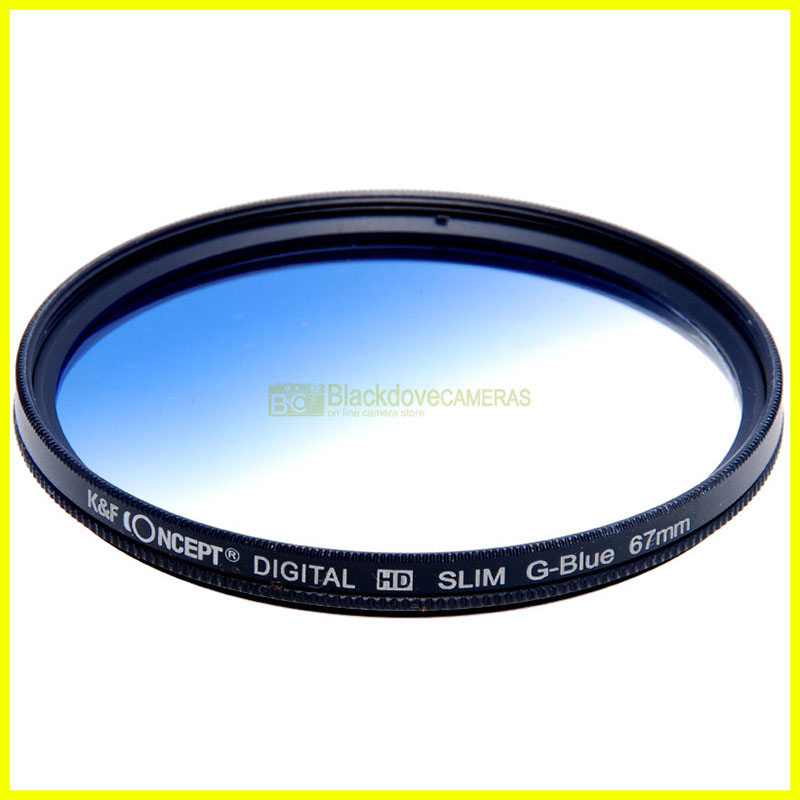 67mm Filtro Graduated Grey HD Slim Digital K&F Concept per obiettivi a vite M67.