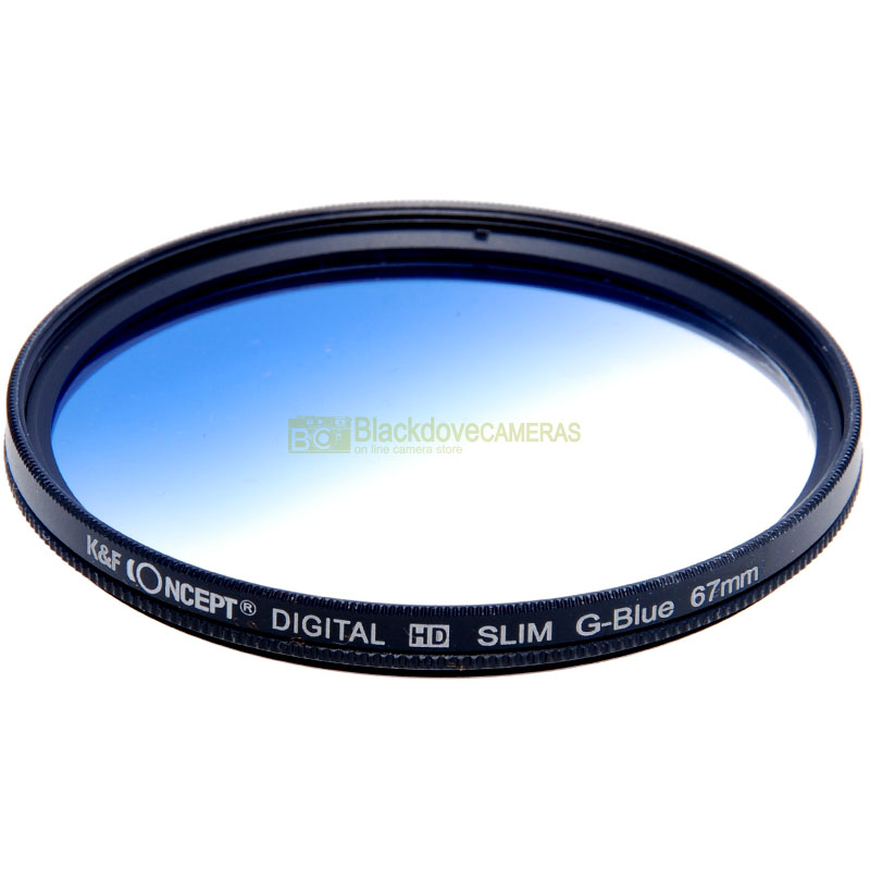 67mm Filtro Graduated Grey HD Slim Digital K&F Concept per obiettivi a vite M67.