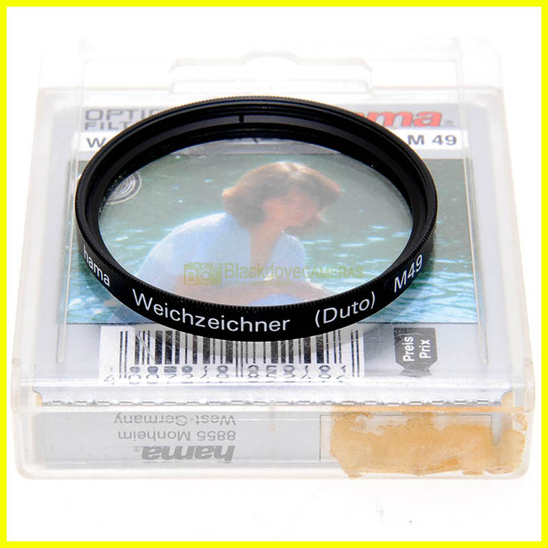 49mm filtro creativo Diffuser Soft Duto Hama x obiettivi M49 camera lens filter