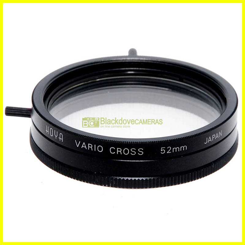 52mm filtro Vario cross 4 punte Hama per obiettivi M52 Cross screen variabile