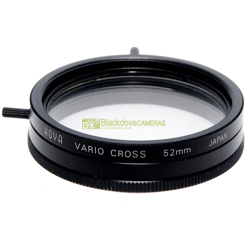 52mm filtro Vario cross 4 punte Hama per obiettivi M52 Cross screen variabile