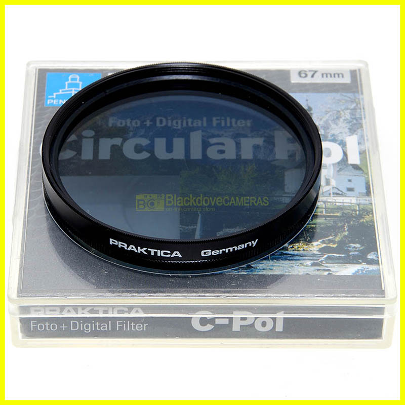 Filtre polarisant circulaire Praktica 67 mm pour objectifs M67 Filtre polarisant