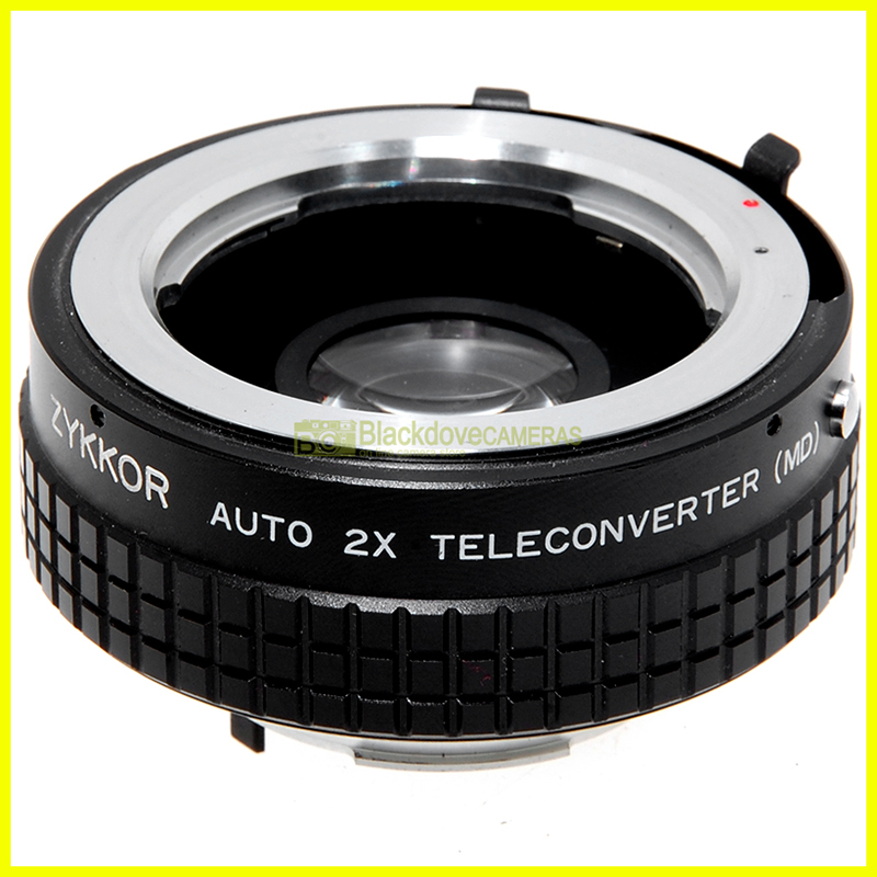 Moltiplicatore di focale Zykkor Auto Teleconverter 2x per reflex Minolta MD e MC