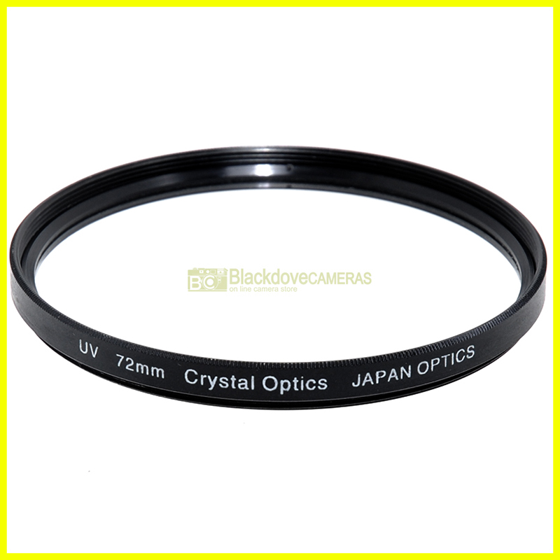 72mm Filtro UV Crystal Optics per obiettivi a vite M72. Ultraviolet filter