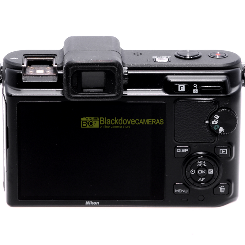 Fotocamera Nikon 1 V1 black fotocamera digitale mirrorless con zoom 10/30mm VR