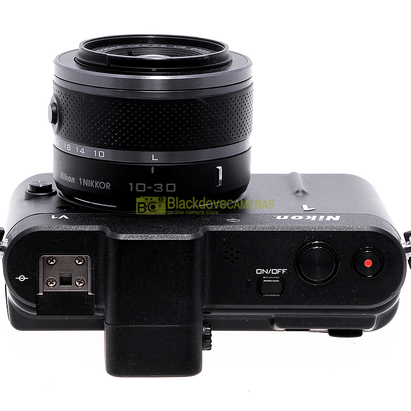 Fotocamera Nikon 1 V1 black fotocamera digitale mirrorless con zoom 10/30mm VR