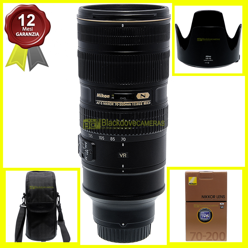 Nikon AF-S Nikkor 70/200mm f2,8 G ED N VR II