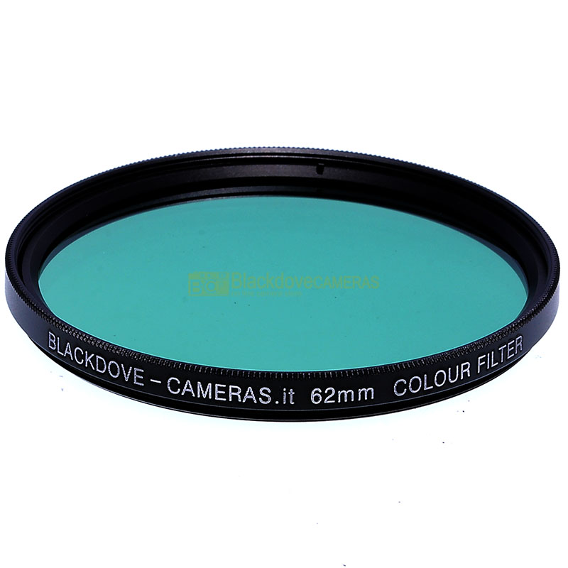 62mm. Filtro colorato verde Blackdove-cameras innesto a vite M62 lens filter