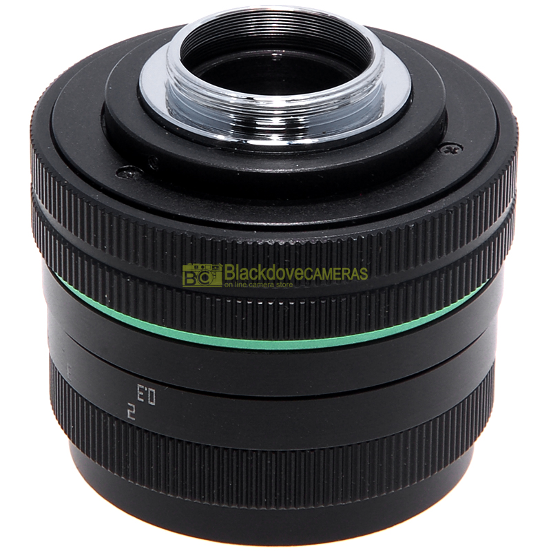 Obiettivo 50mm f1,8 con innesto Cine, compatibile con mirrorless, copertura APS