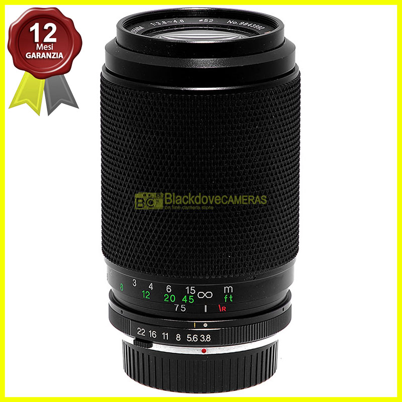 Soligor 75/205mm f3,8-4,8 Macro obiettivo per fotocamere reflex Olympus OM.