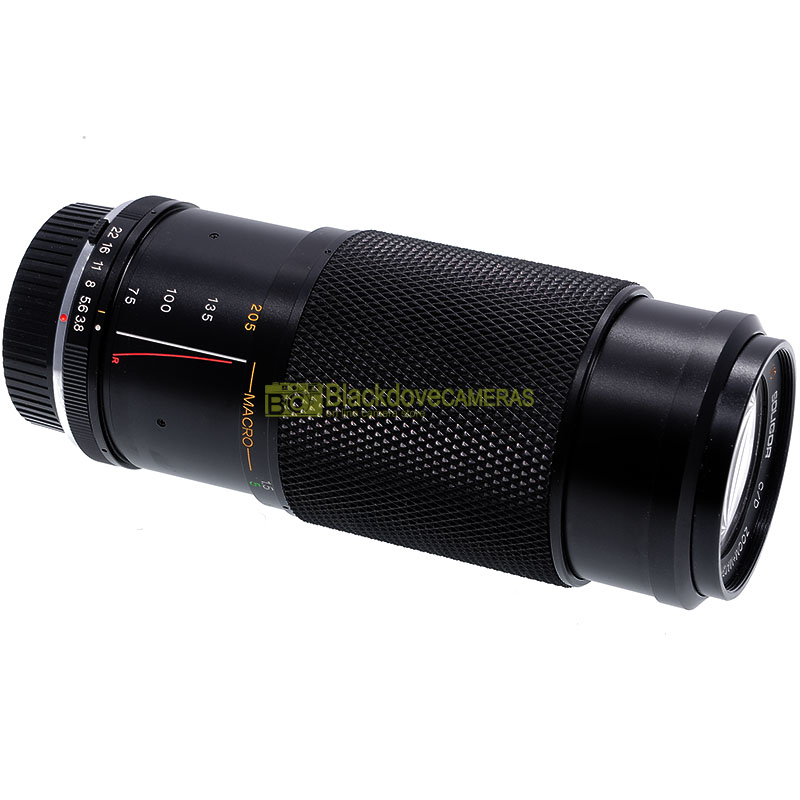 Soligor 75/205mm f3,8-4,8 Macro obiettivo per fotocamere reflex Olympus OM.