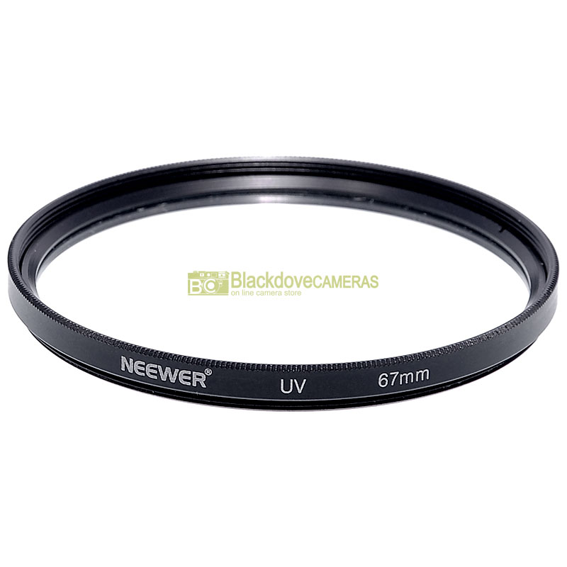 Filtre UV plus récent de 67 mm pour lentilles à visser à filetage M6. Filtre ultraviolet.