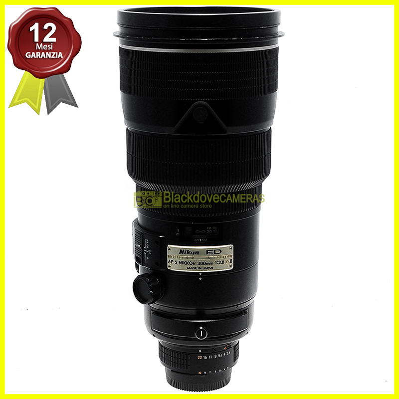 Nikon AF Nikkor 300mm. f2,8 ED Tele obiettivo Full Frame per fotocamere DX e FX