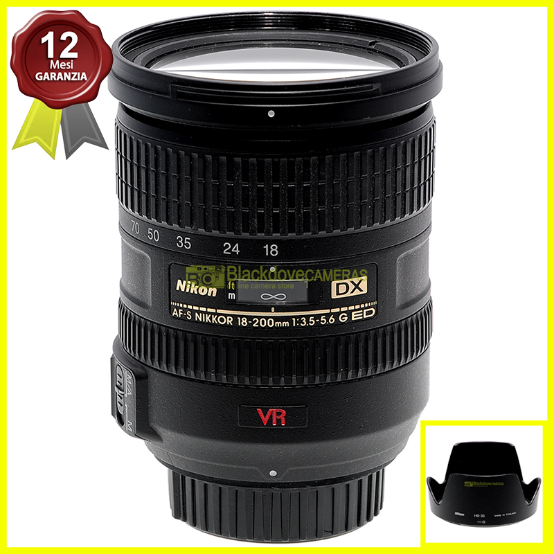 Nikon AF-S 18-200mm f/3.5-5.6 G ED VR DX